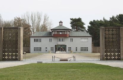 Sachsenhausen concentration camp.