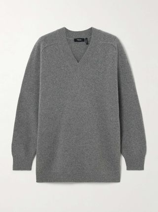 Karenia Wool and Cashmere-Blend Sweater