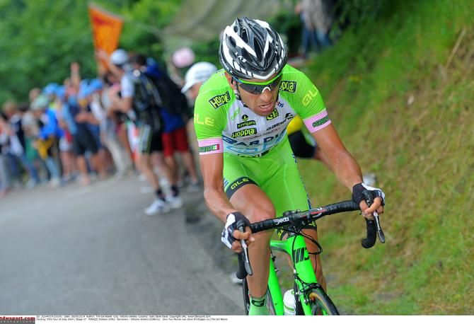 Stefano Pirazzi (Bardiani CSF) on the attack