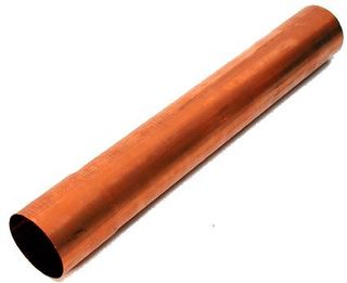 Copper pipe for the liquid nitrogen