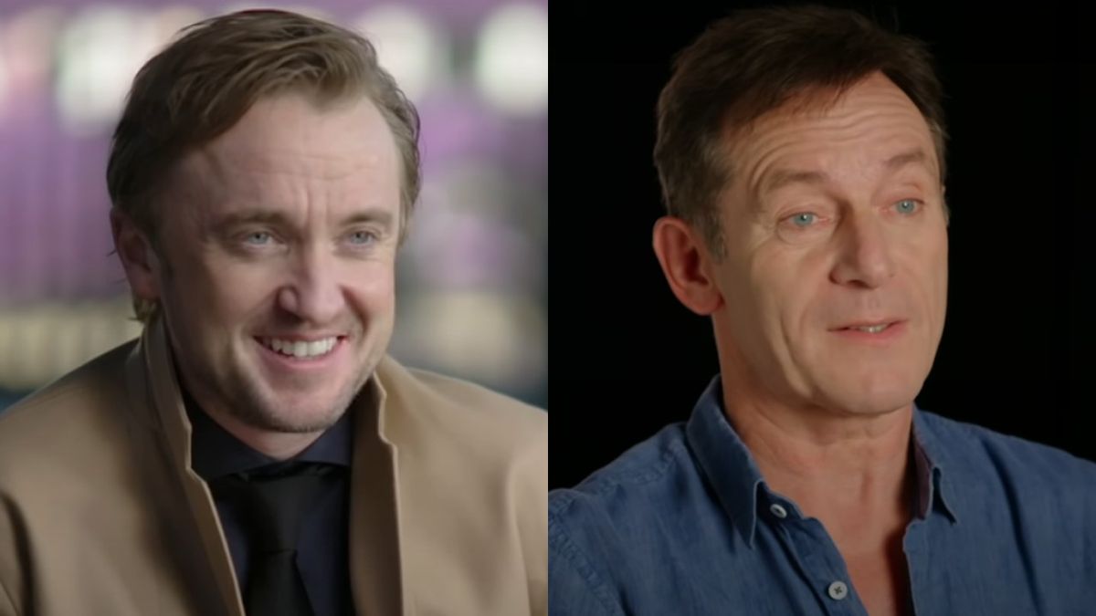 Tom Felton Shares An A+ Look At Rupert Grint And Jason Isaacs Reacting To  His Harry Potter Book | Cinemablend