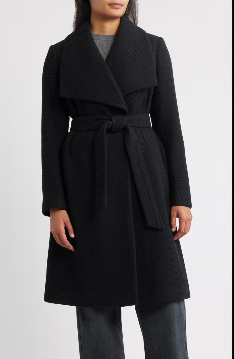 Chevron Pattern Tie Waist Coat