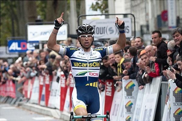 Marco Marcato (Vacansoleil) winner of the 2012 Paris-Tours
