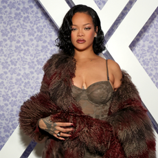 Rihanna attends the Savage X Fenty Celebration of Lavish Lace Debut at Nordstrom Century City on October 10, 2024 in Los Angeles, California.