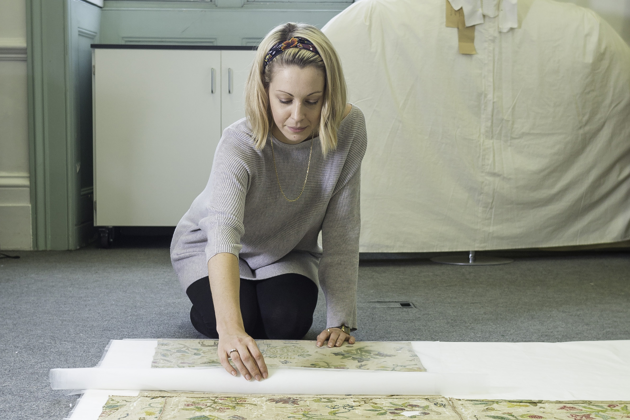 The Bacton altar cloth may have been part of a dress worn by Queen Elizabeth I