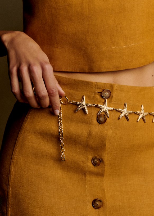 Salvador Belt - Gold - Zamac - Sézane