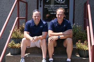 Robin Horwitz and Hunter Allen, PCG CEO at Bedford, VA.
