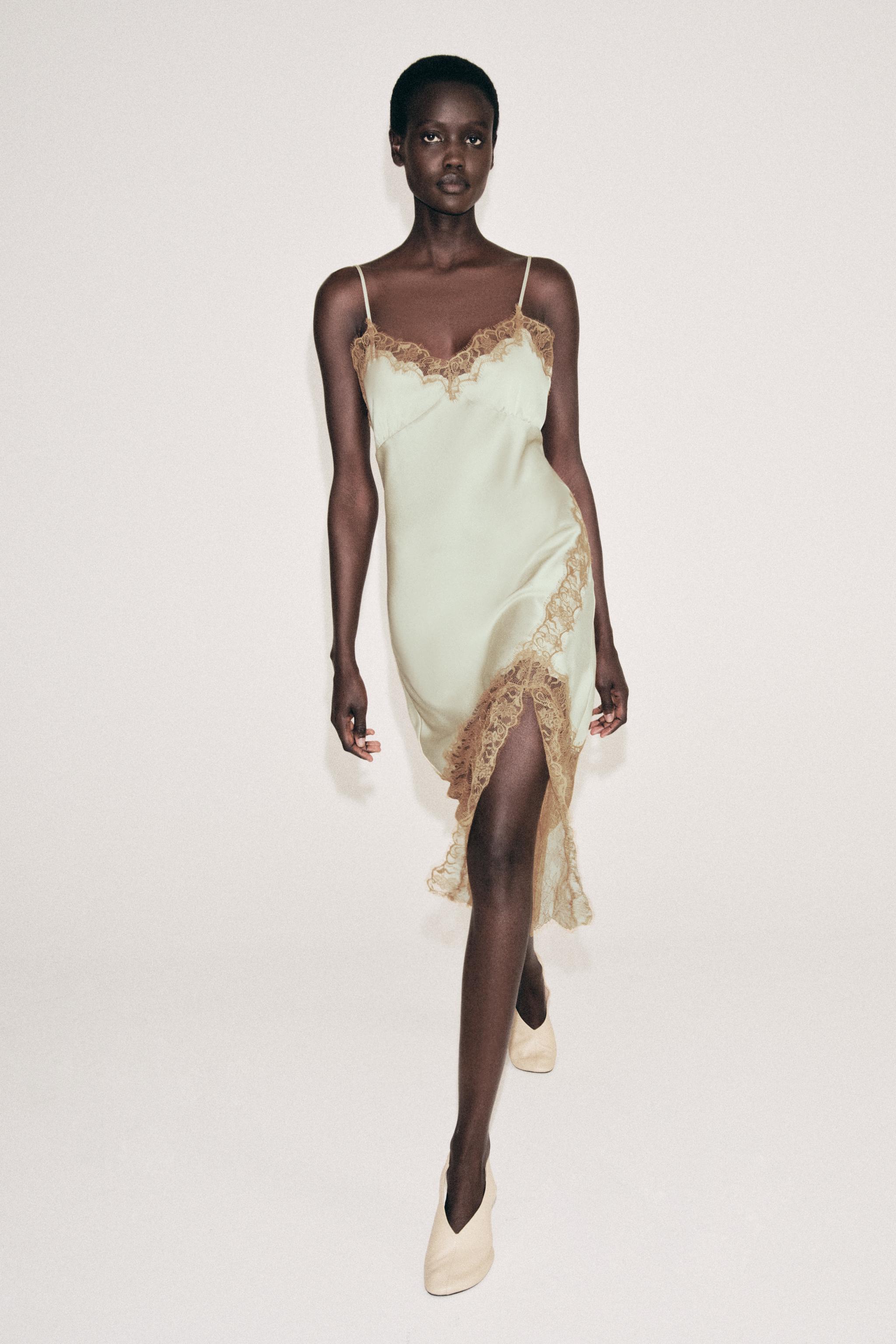 Zw Collection Lace Camisole Dress
