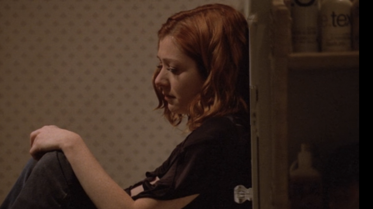 Willow crying in Buffy Season 6