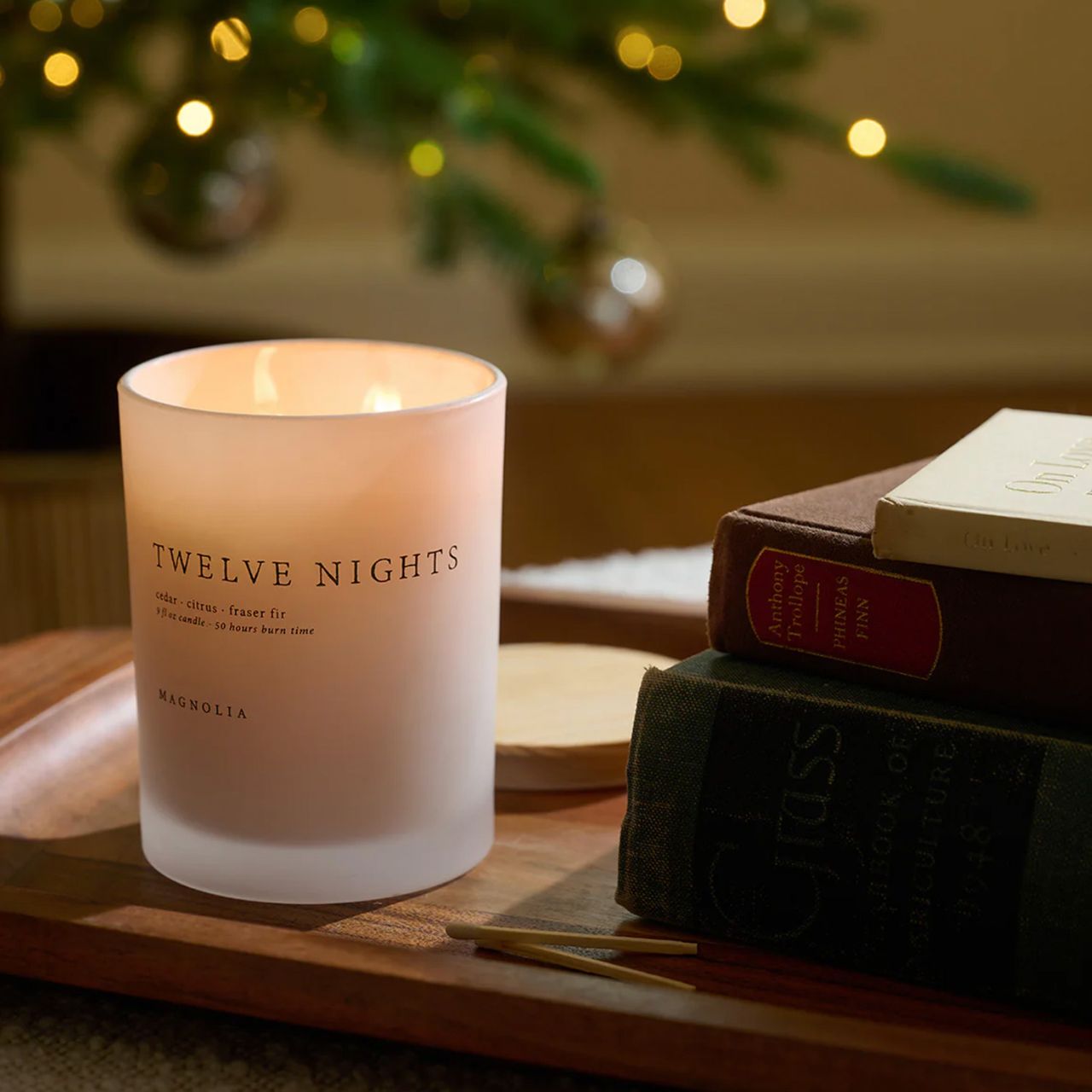 Image of Candle Holiday Decor From Magnolia