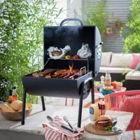 Argos Home Table Top Oil Drum Charcoal BBQ |&nbsp;£30 at Argos