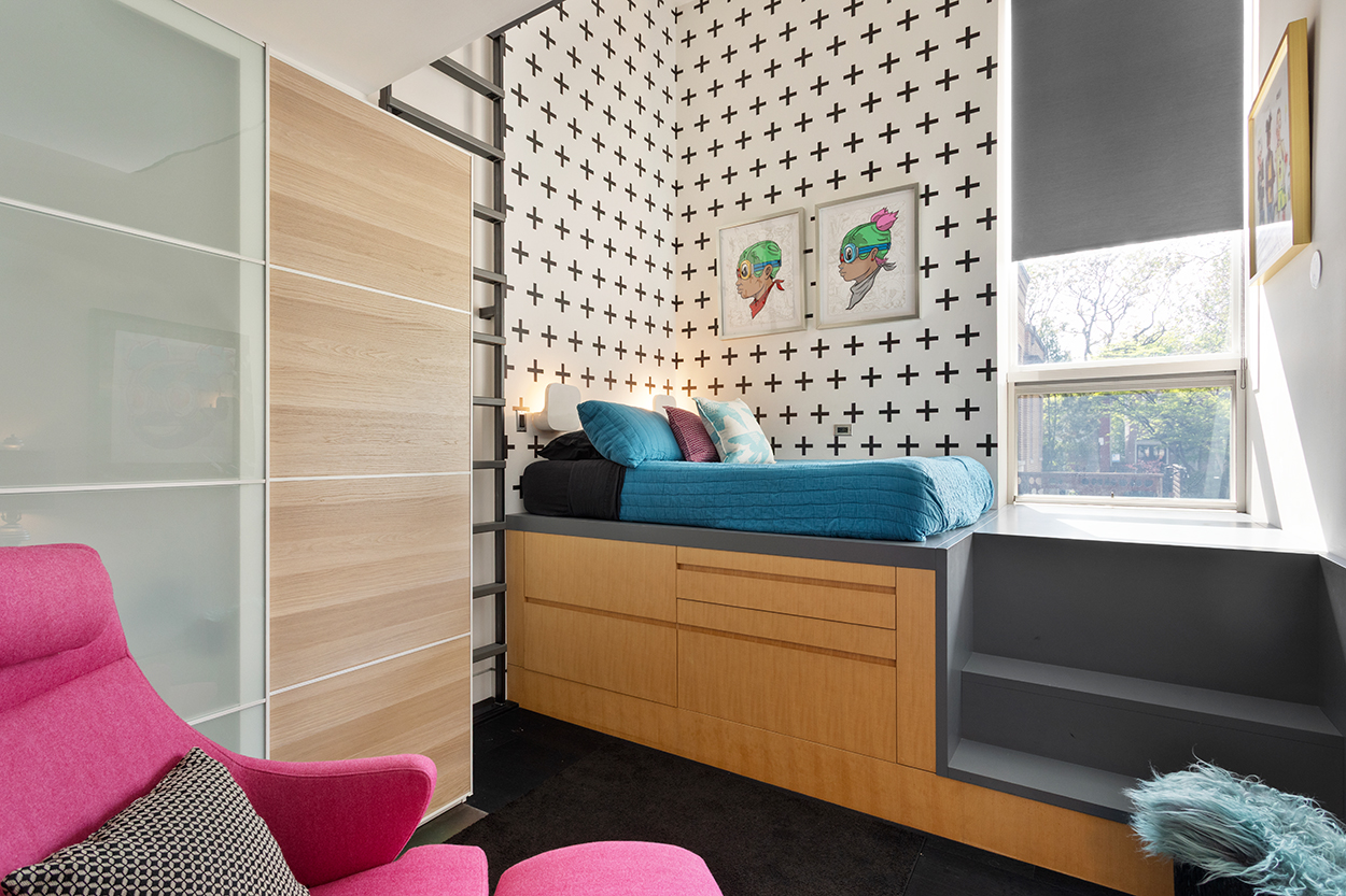 Kids' bedroom interior