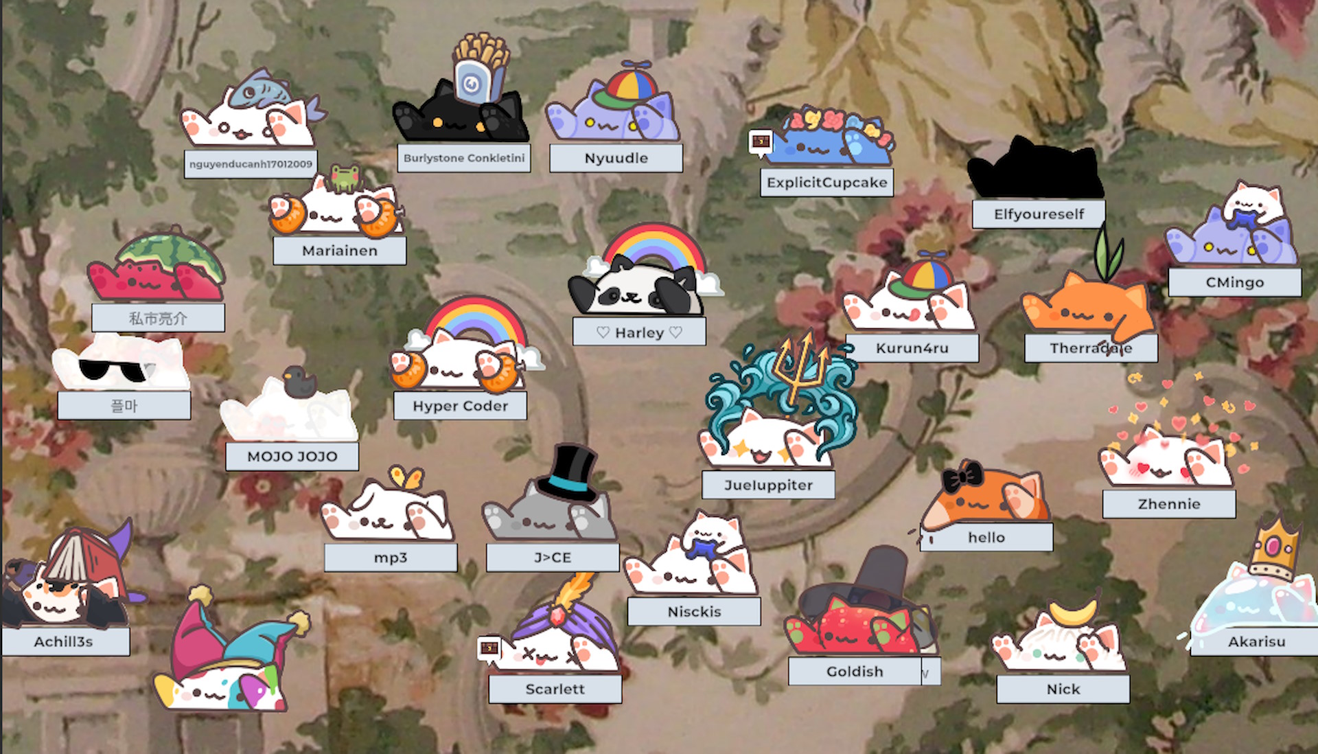 Bongo Cat multiplayer