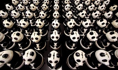 Panda collection boxes