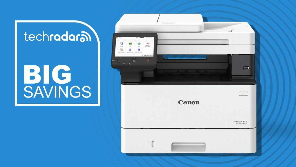 This Canon laser printer offers super-fast printing, scanning, and copying - ideal for small businesses, it’s now under $330