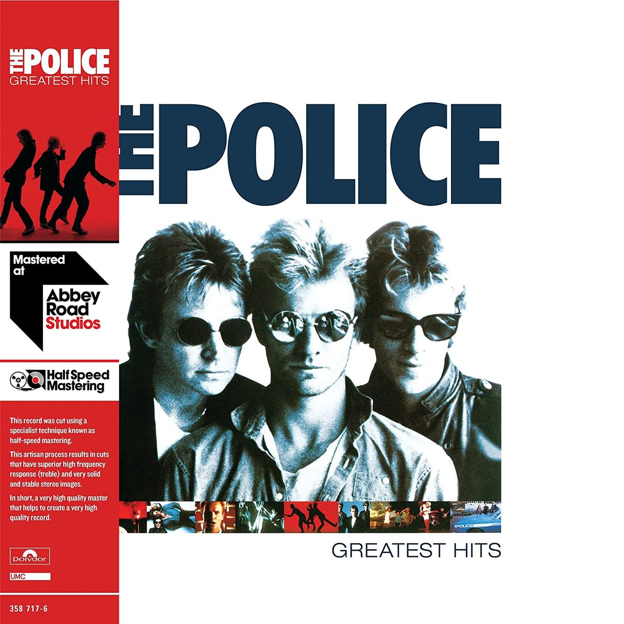 'The Police - Greatest Hits' double vinyl artwork