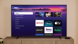 Roku Ultra (2024) connected to a TV.