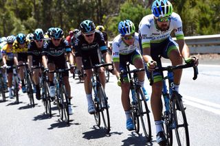Team Sky and Orica-GreenEdge fight for honours on stage two of the 2016 Jayco Herald Sun Tour