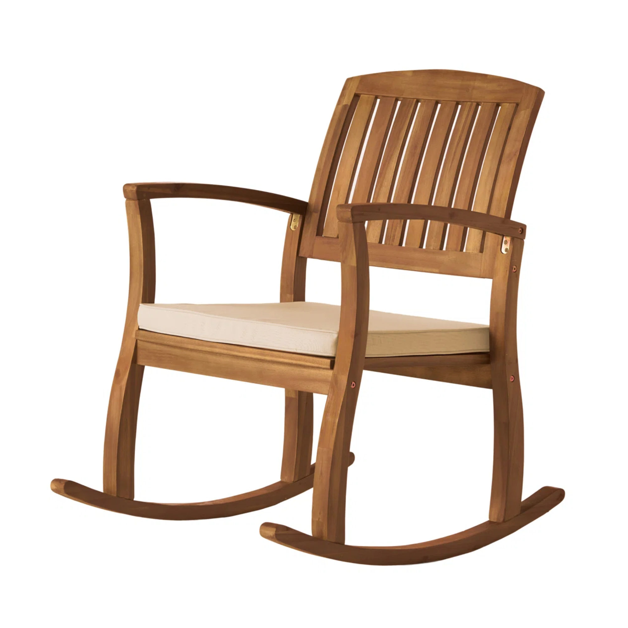 an outdoor rocking chair
