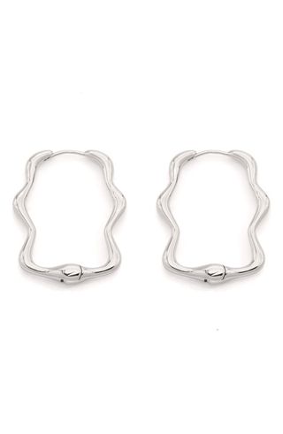 Anish Wavy Hoops