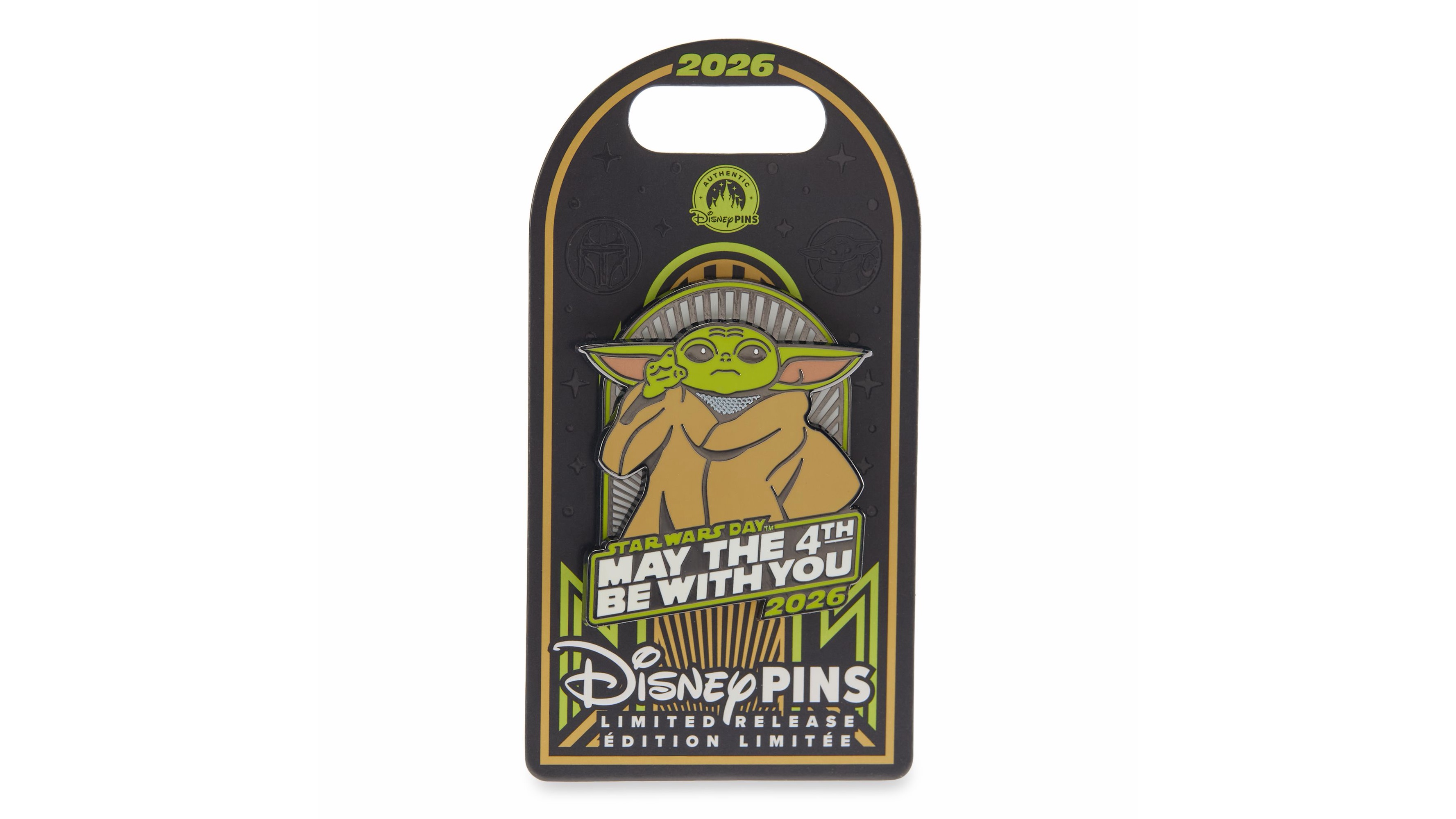 Grogu Pin – Star Wars Day  May The 4th Be With You – Star Wars  The Mandalorian – Limited Release 2