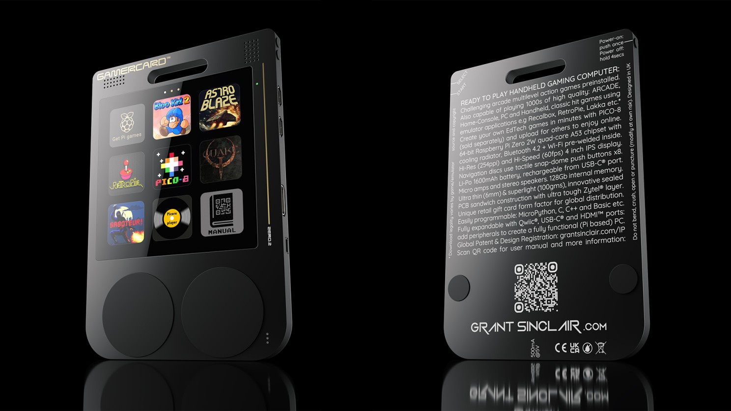 GamerCard in all its glory