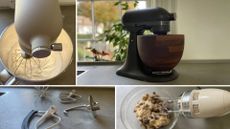 The best KitchenAid Stand Mixers being used to make cookie dough, whip cream etc
