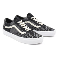 Tie Print Patchwork Old Skool Shoes: £75, now £37.50