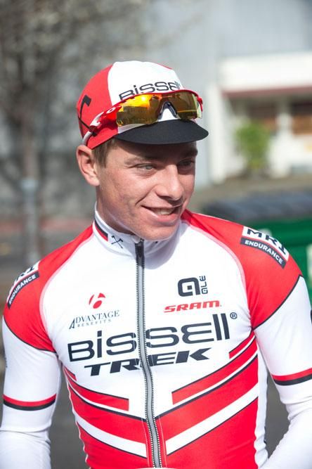 Ryan Eastman returns from the Bontrager team and is one of the team leaders in camp.