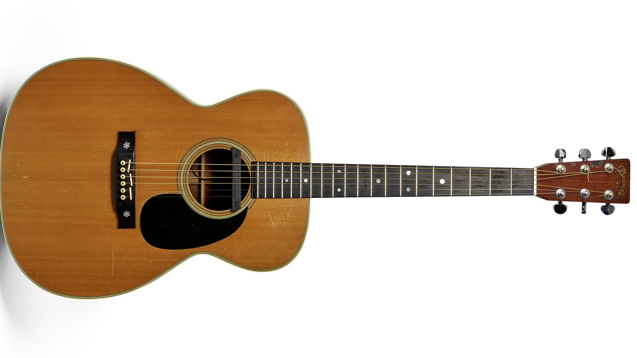 Eric Clapton's 1974 Martin 000-28 Wonderful Tonight acoustic guitar