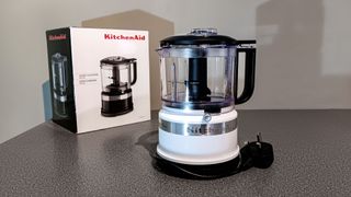 KitchenAid Food Chopper unpacked besides box