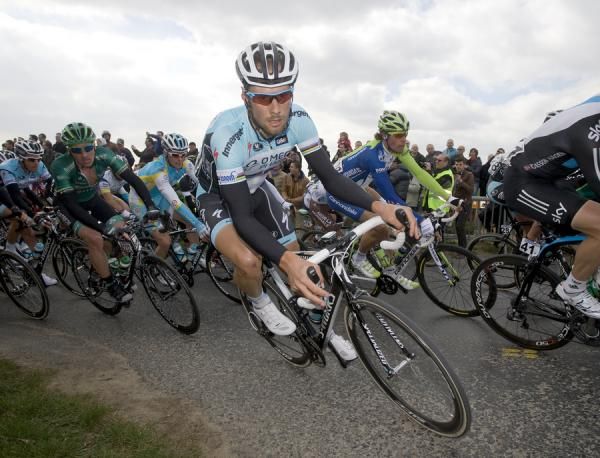 Eventual race winner Tom Boonen (Omega Pharma - QuickStep) on the Eikenberg
