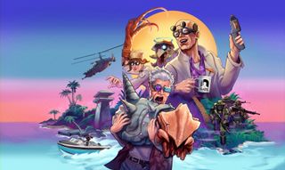 Key art for Abiotic Factor's In Tropic Break DLC