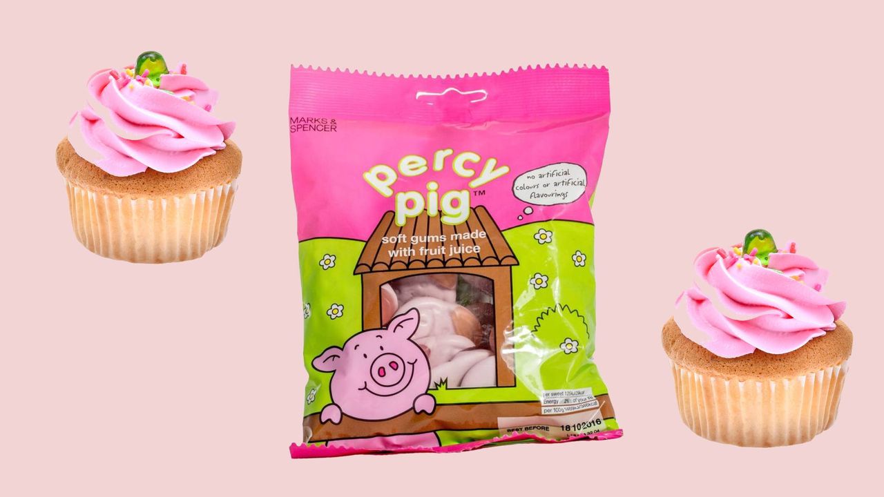 percy pig muffins