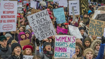 women's march signs