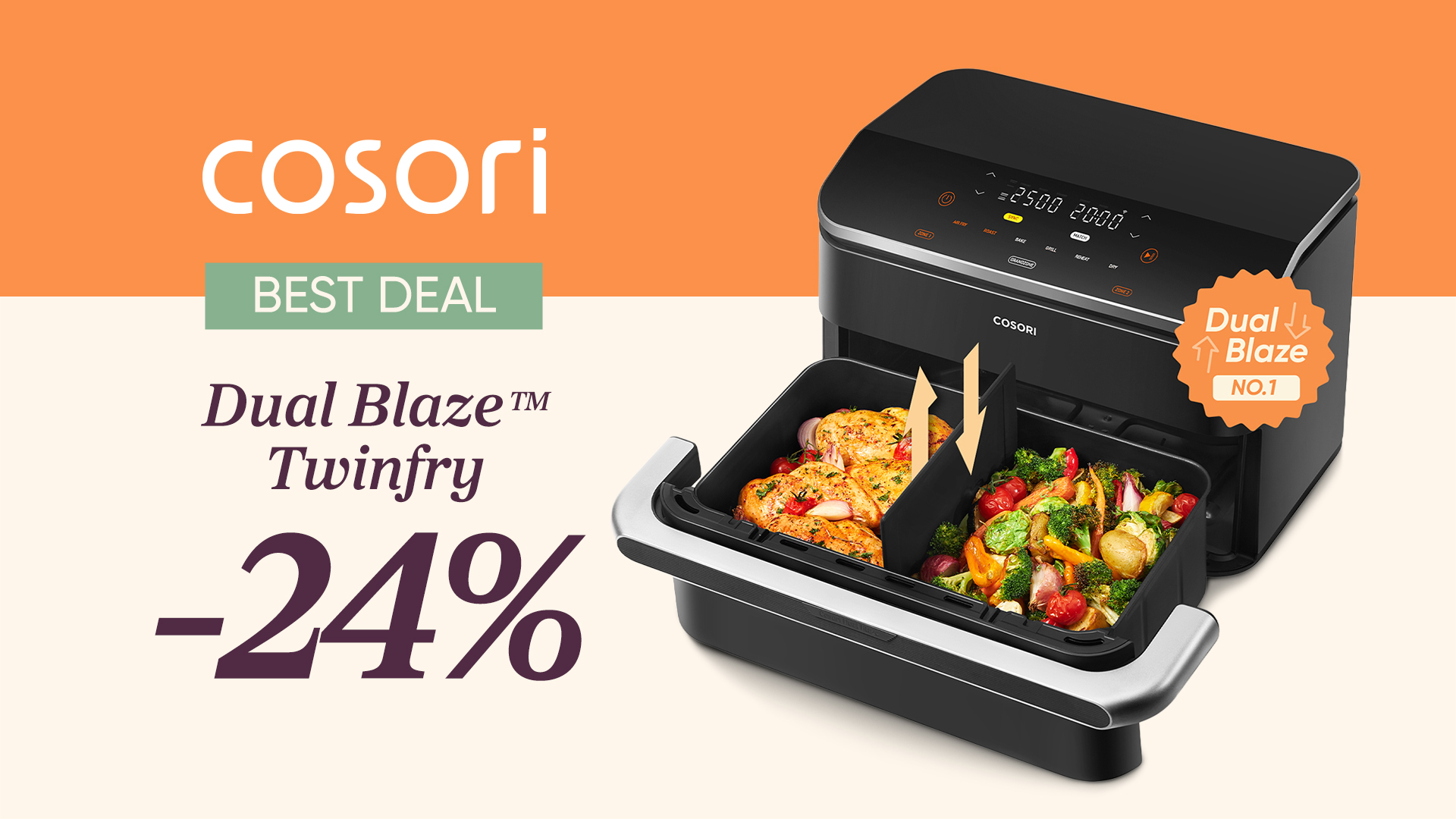 Corosi air fryers