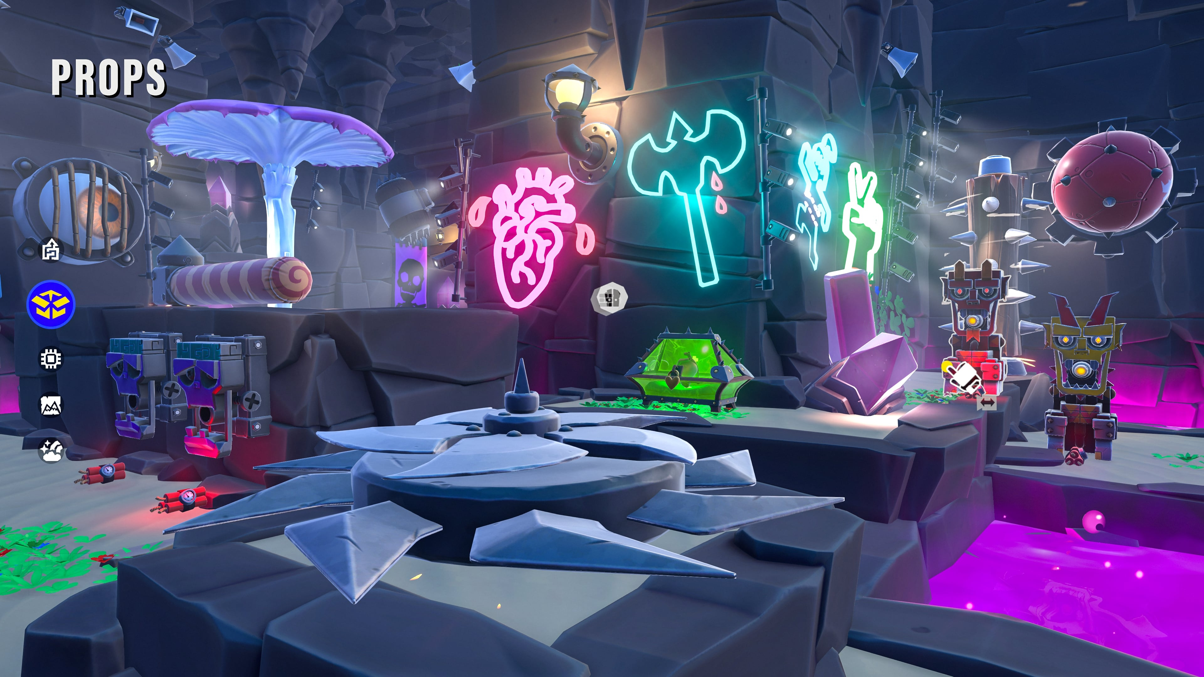 A screenshot from Glowmade's King of Meat game