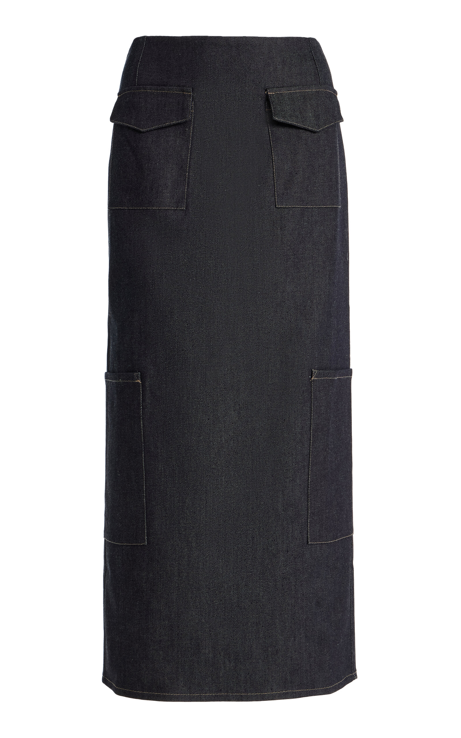 Exclusive Valletta Denim Maxi Skirt