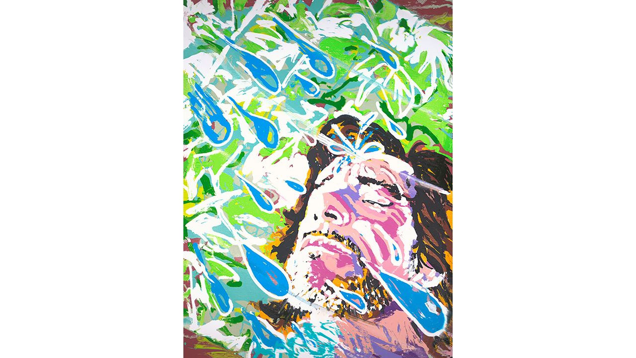 A selection of art by Jim Carrey.