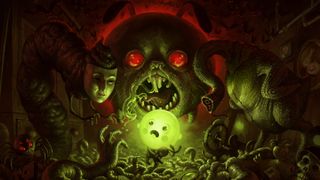 Bulb Boy, a boy with a lightbulb for a head, is tormented by monsters in the darkness