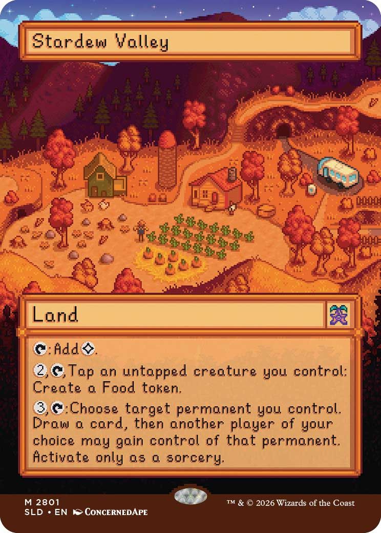 Stardew Valley x Magic: The Gathering