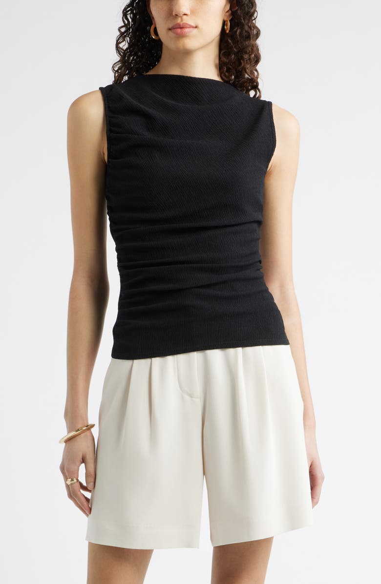 Ruched Sleeveless Top