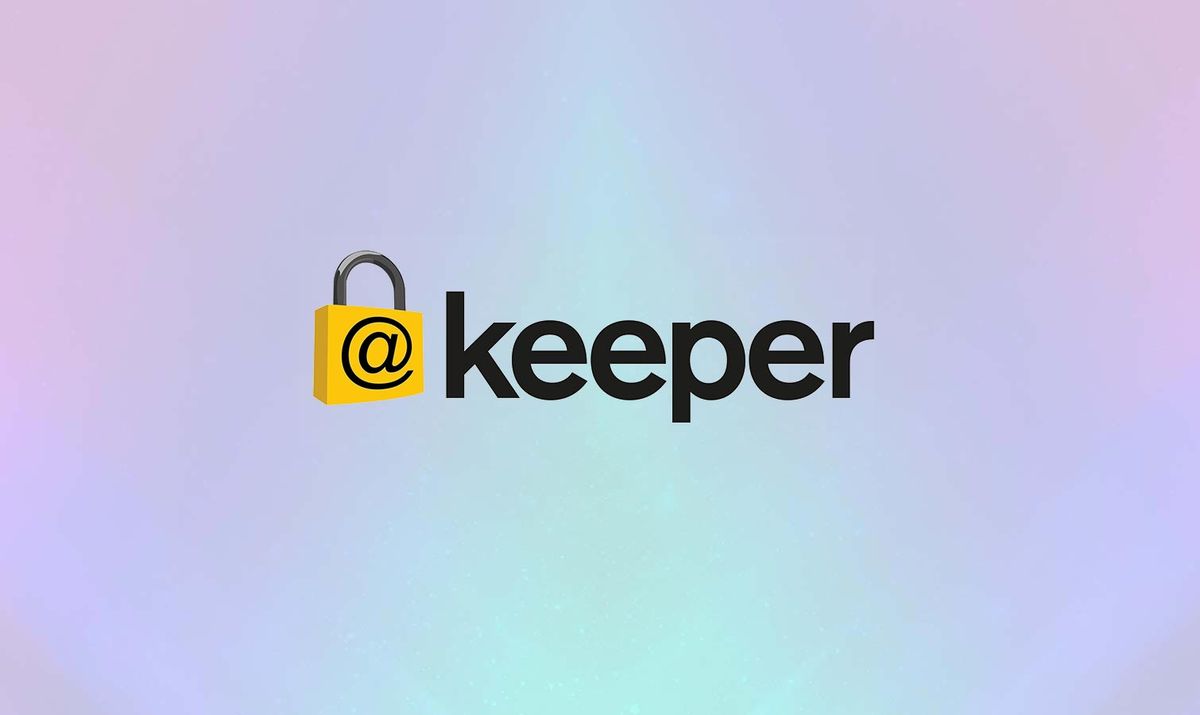 keeper password manager login