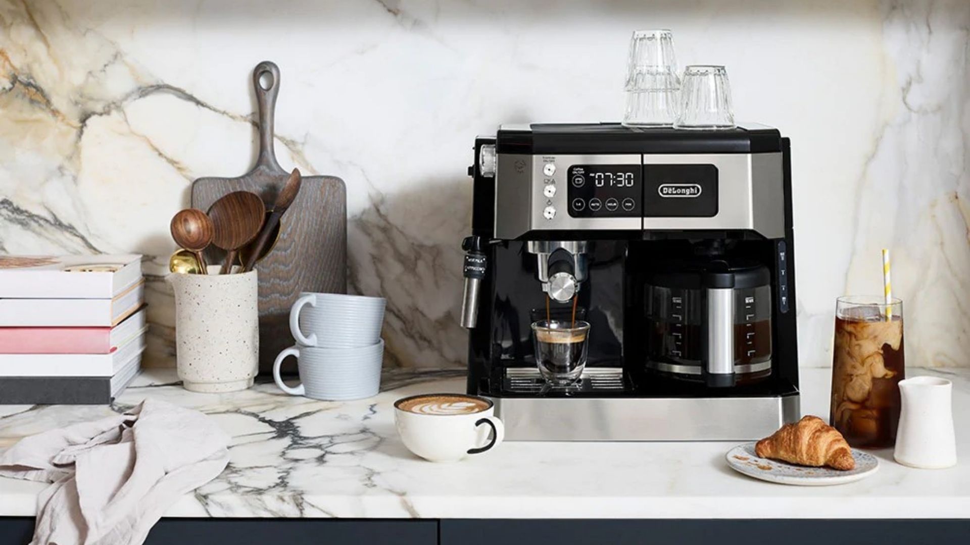 best coffee maker De'Longhi All in One Combination Coffee Maker
