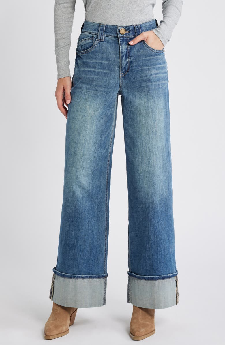 'ab'solution Skyrise Wide Leg Jeans