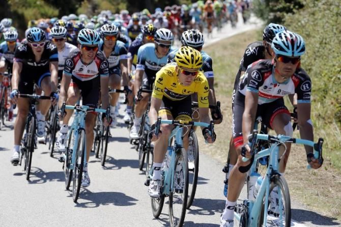 Radioshack kept Jan Bakelants at the front all day