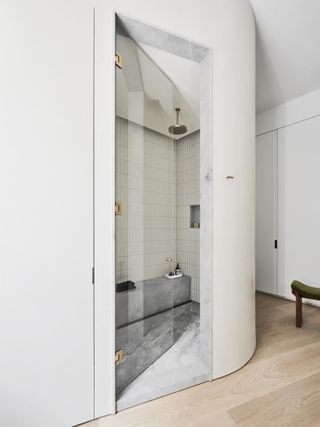 Bath suite at Union Square Loft redone by Worrell Yeung and Colony Design