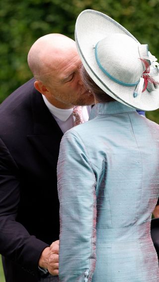 Princess Anne and Mike Tindall