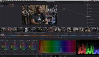 screenshot of DaVinci Resolve