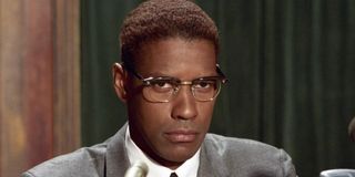 Denzel Washington as Malcolm X